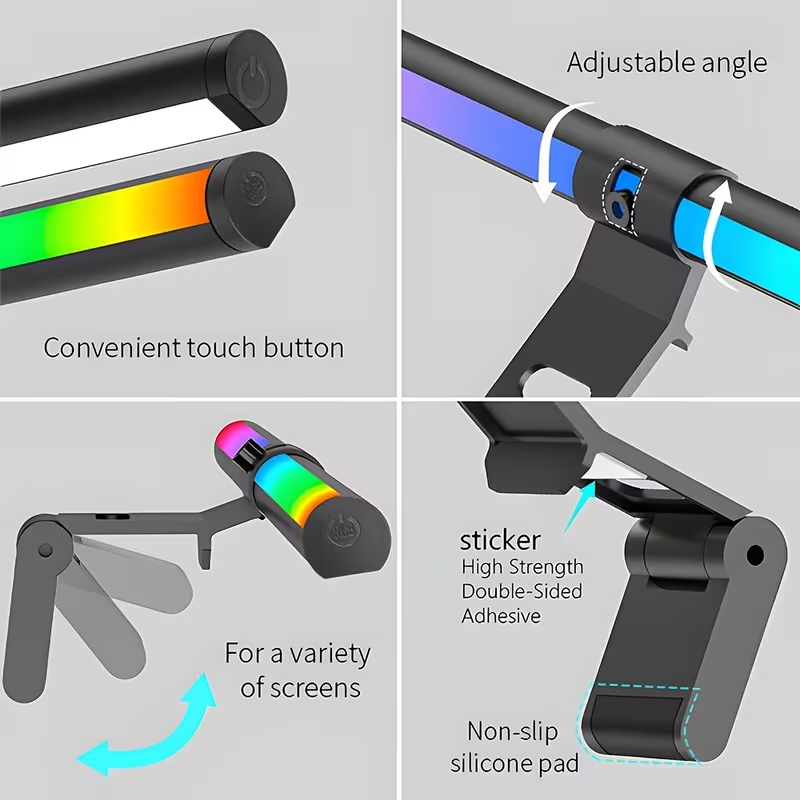 Monitor Light Bar RGB Lightbar - Setup Desk Monitor 评论和价格