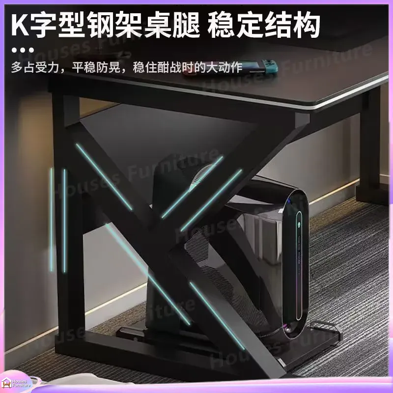 Cafe Metal Gaming Desk Black M - Desk Setup L Shaped 评论和价格