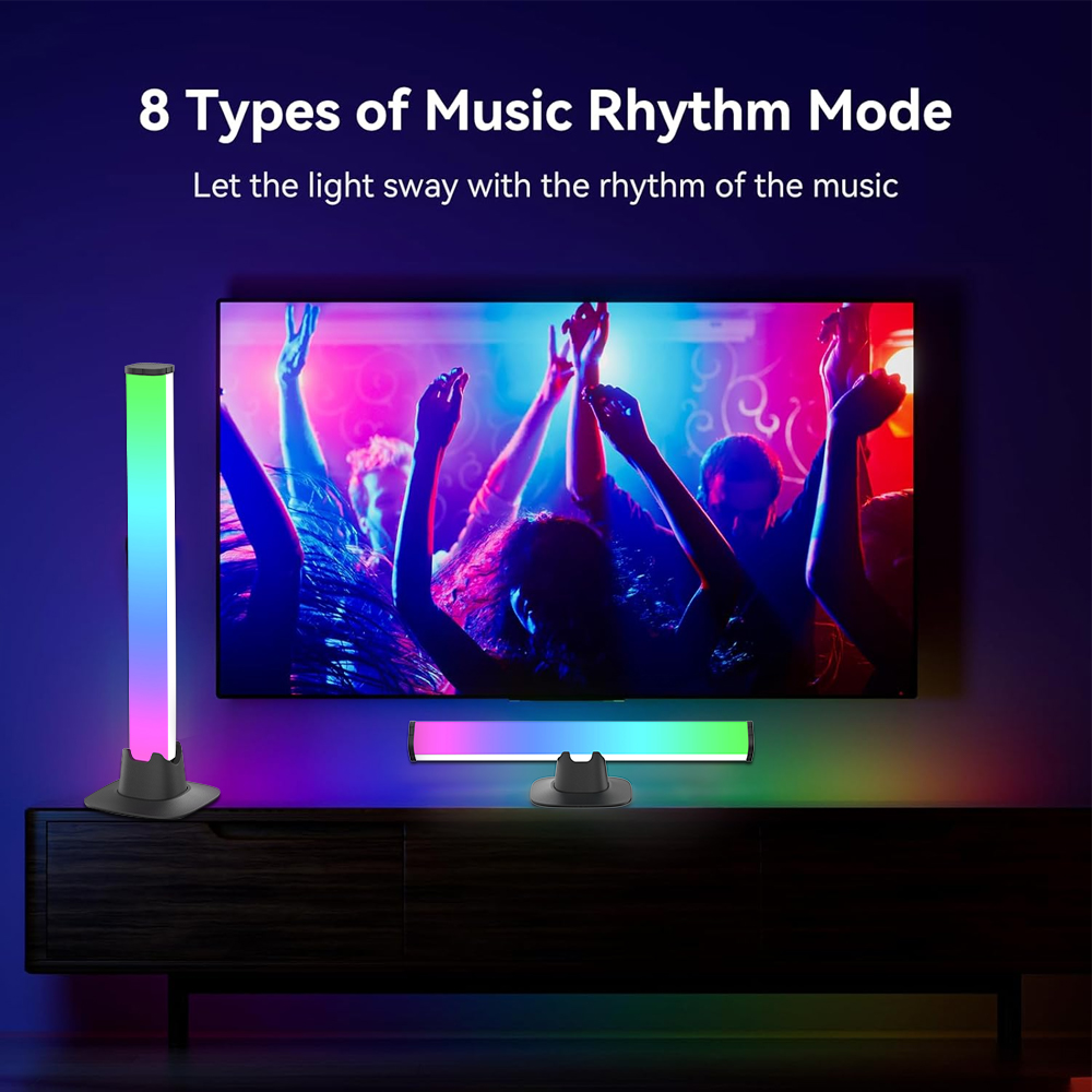 TV Backlight Tuya WIFI RGB LED - Desk Setup With Tv 评论和价格