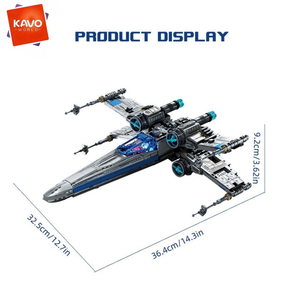 KAVOWORLD 1271pcs Sci-Fi Space - Desk Setup Xbox 评论和价格