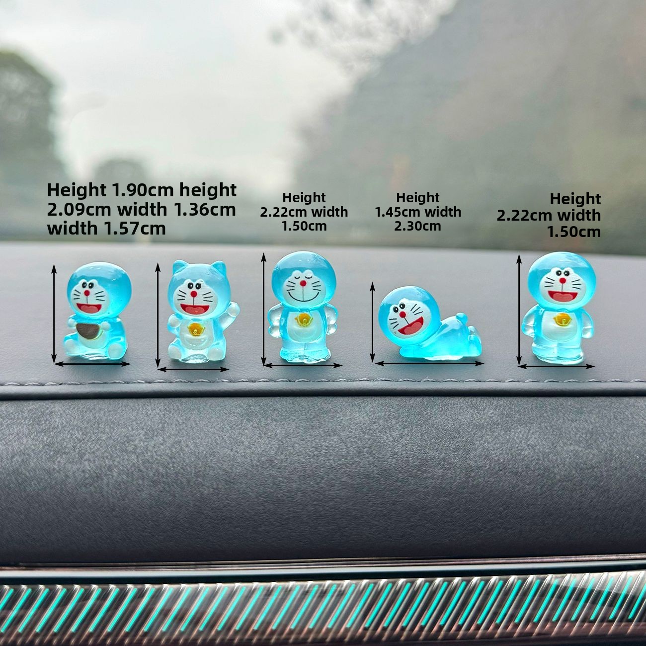 Doraemon Glow Desktop Ornament - Desk Setup Lamp 评论和价格