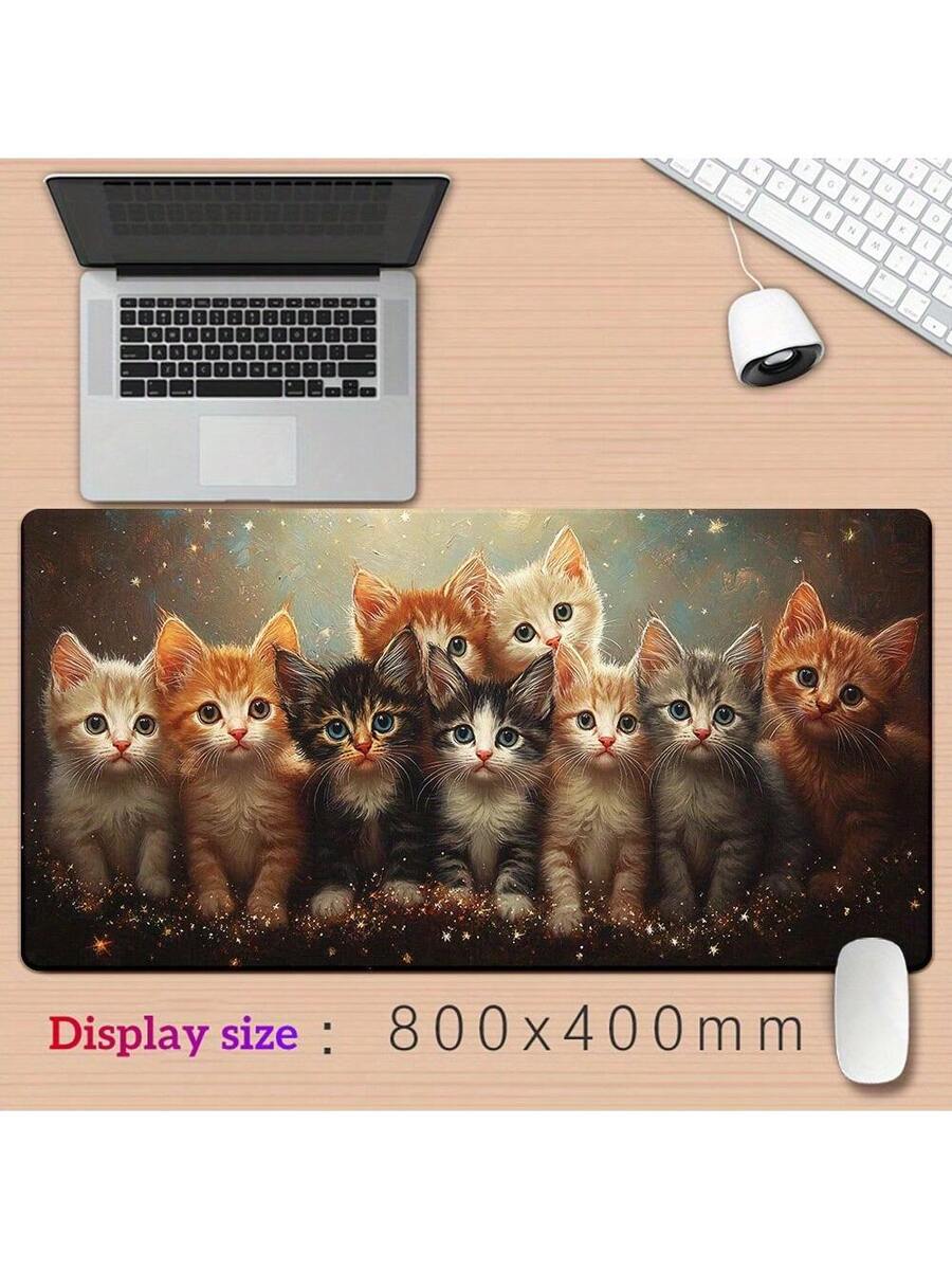 Cute Kitten Gaming Mouse Pad D - Desk Setup Pc And Laptop 评论和价格