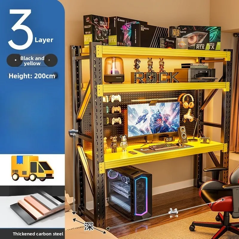 # Ergonomic Gaming Desk with M - Desk Setup L Shaped 评论和价格