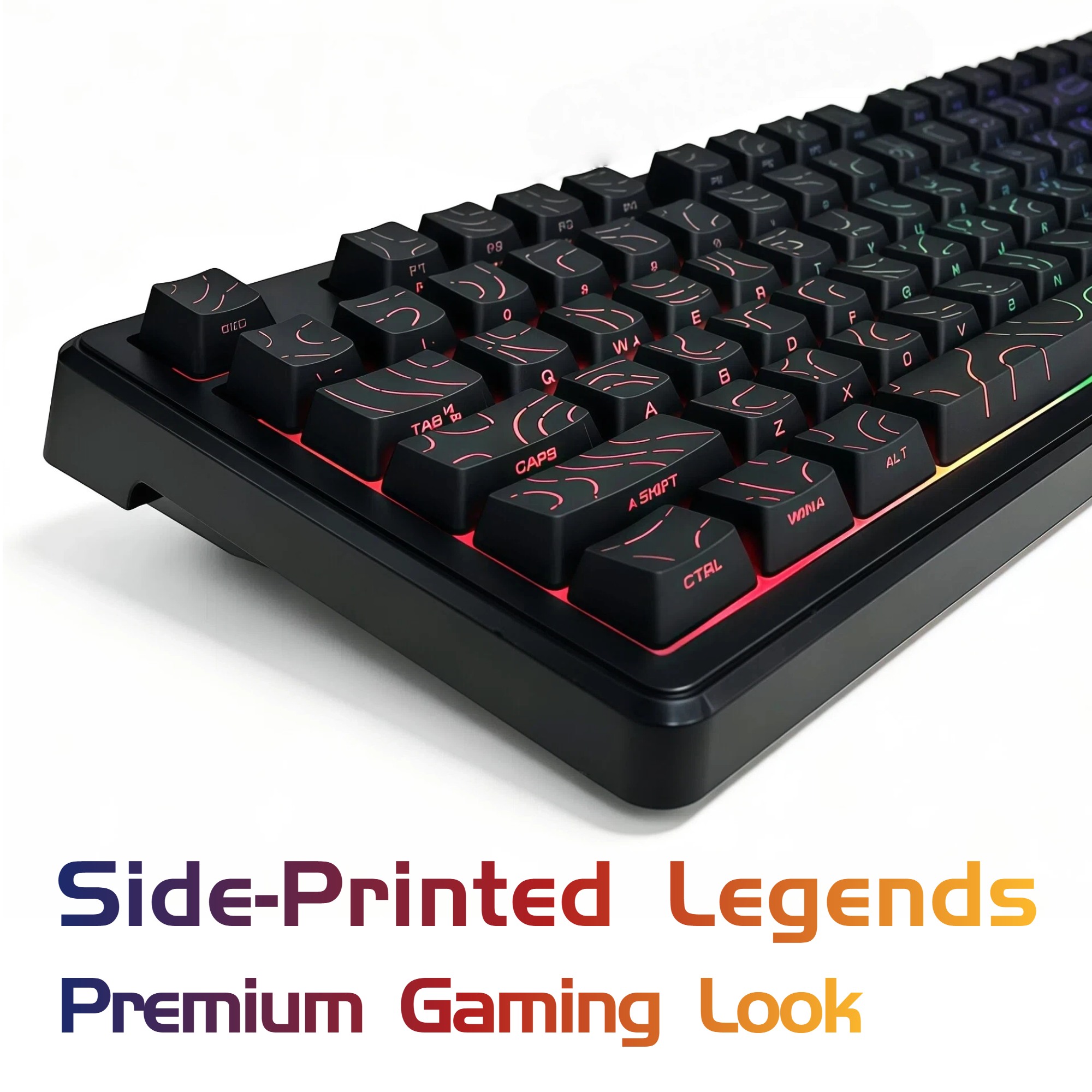 87 Key Compact Wired Keyboard  - Desk Setup Pc And Laptop 评论和价格