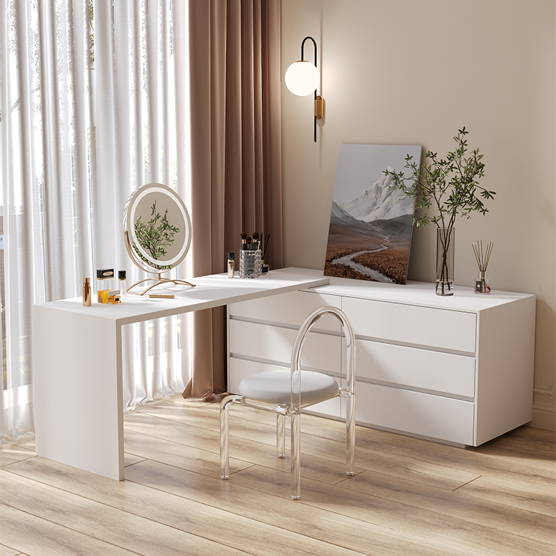 xx-Dresser,Multi-purpose Flat  - Desk Setup L Shaped 评论和价格