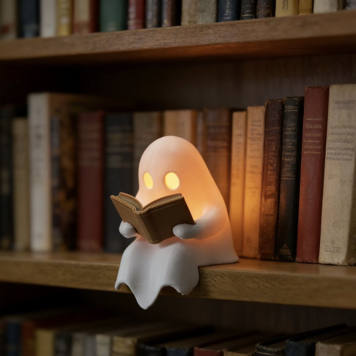 Cute Reading Ghost Led Night L - Desk Setup Lamp 评论和价格