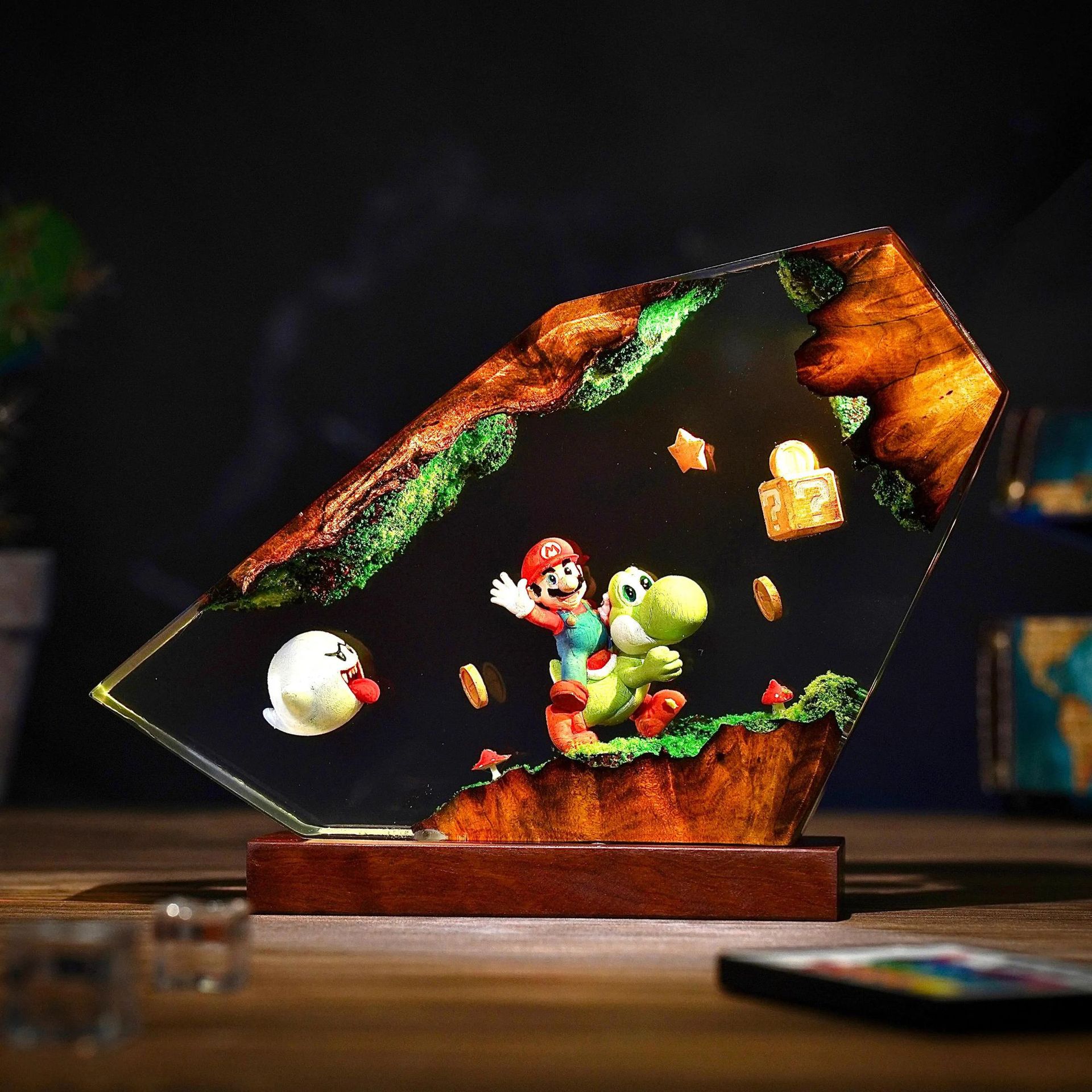Table Resin Lamp Cartoon Anime - Desk Setup Lamp 评论和价格