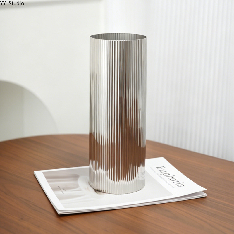 Luxury Stainless Steel Vase No - Desk Setup Minimalist 评论和价格