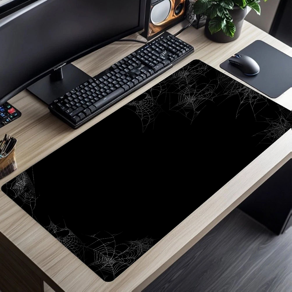 Abstract Black White Mouse Pad - Desk Setup Pc And Laptop 评论和价格