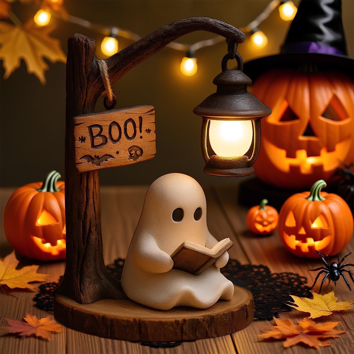 Ghost Reading Lantern 4.3x3.14 - Desk Setup Lamp 评论和价格