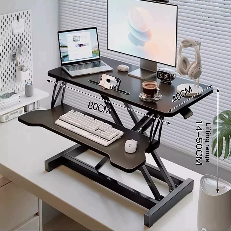 Standing Desk Riser Height Adj - Desk Setup Minimalist 评论和价格