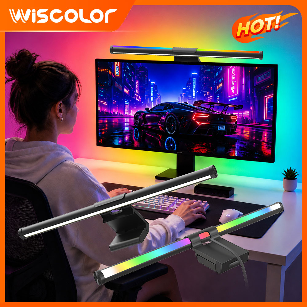 Wifi Lightbar Monitor Light Ba - Setup Desk Monitor 评论和价格