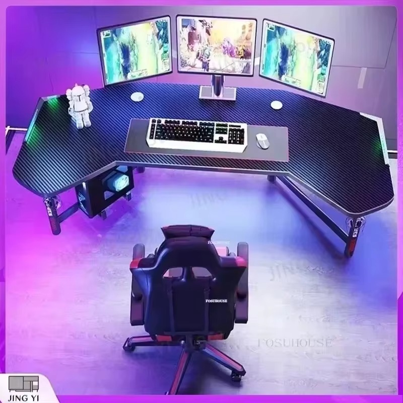 Professional Gaming Desk Ergon - Desk Setup L Shaped 评论和价格