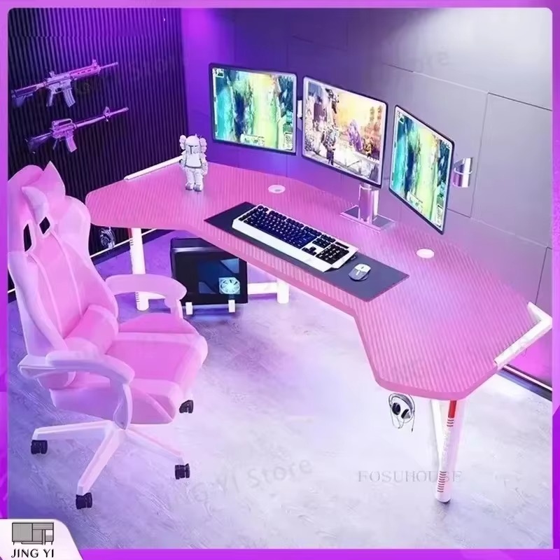 Professional Gaming Desk Ergon - Desk Setup L Shaped 评论和价格