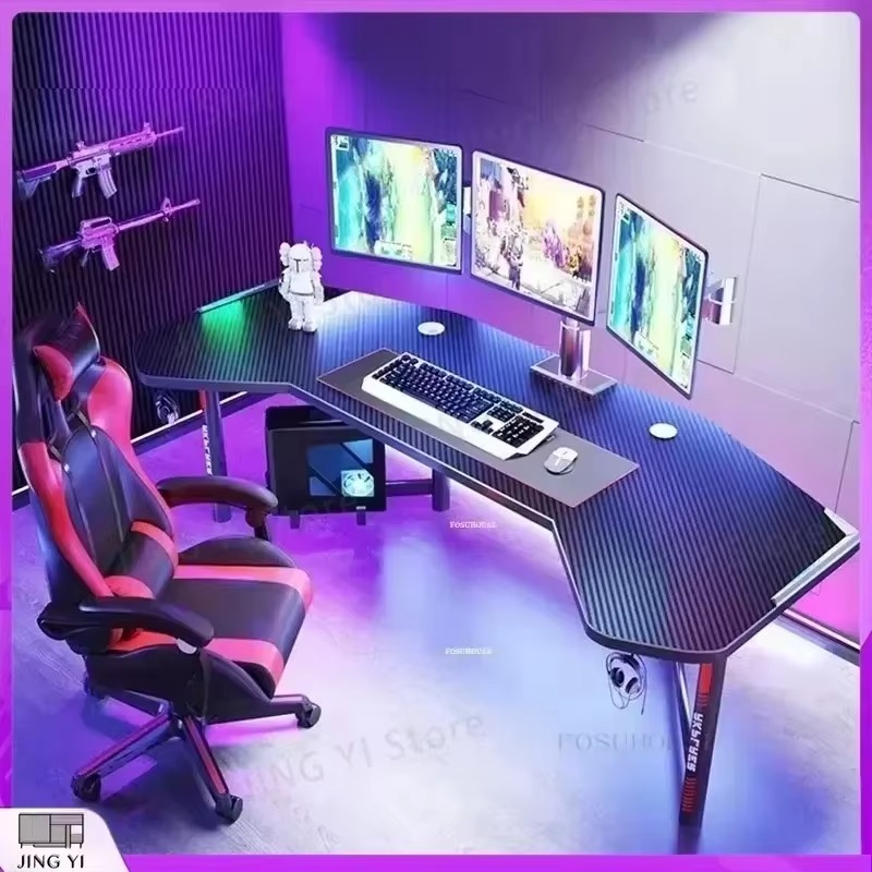 Professional Gaming Desk Ergon - Desk Setup L Shaped 评论和价格
