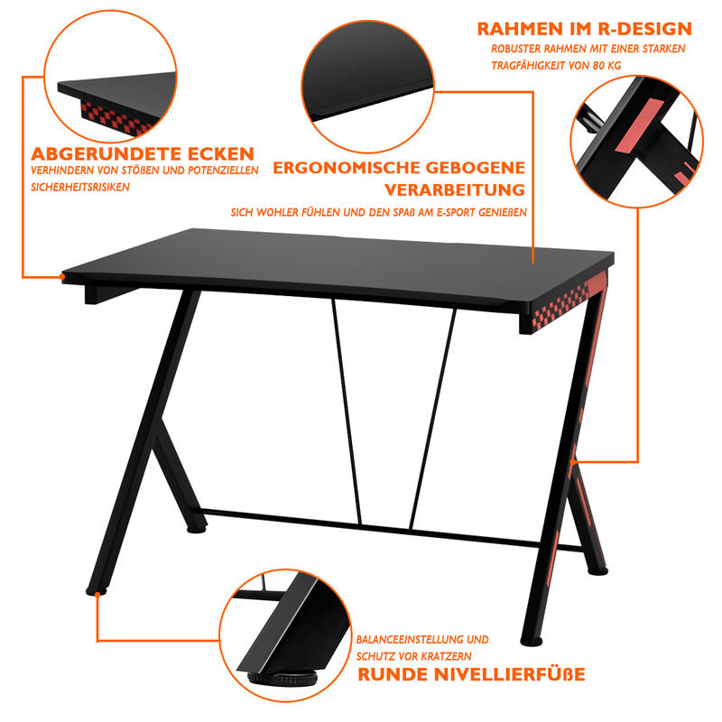 Modern Ergonomic Computer Desk - Desk Setup L Shaped 评论和价格