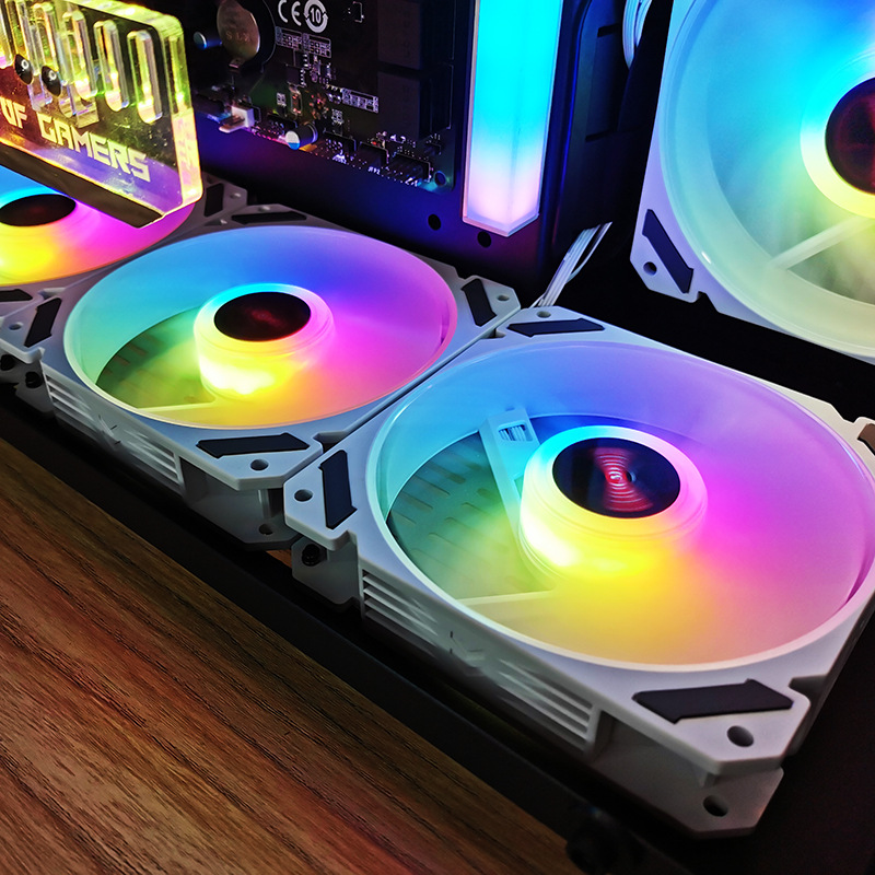 ARGB 120mm Case Fan 5V 3PIN Mo - Desk Setup Lamp 评论和价格