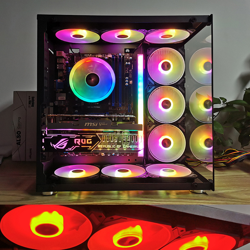 ARGB 120mm Case Fan 5V 3PIN Mo - Desk Setup Lamp 评论和价格