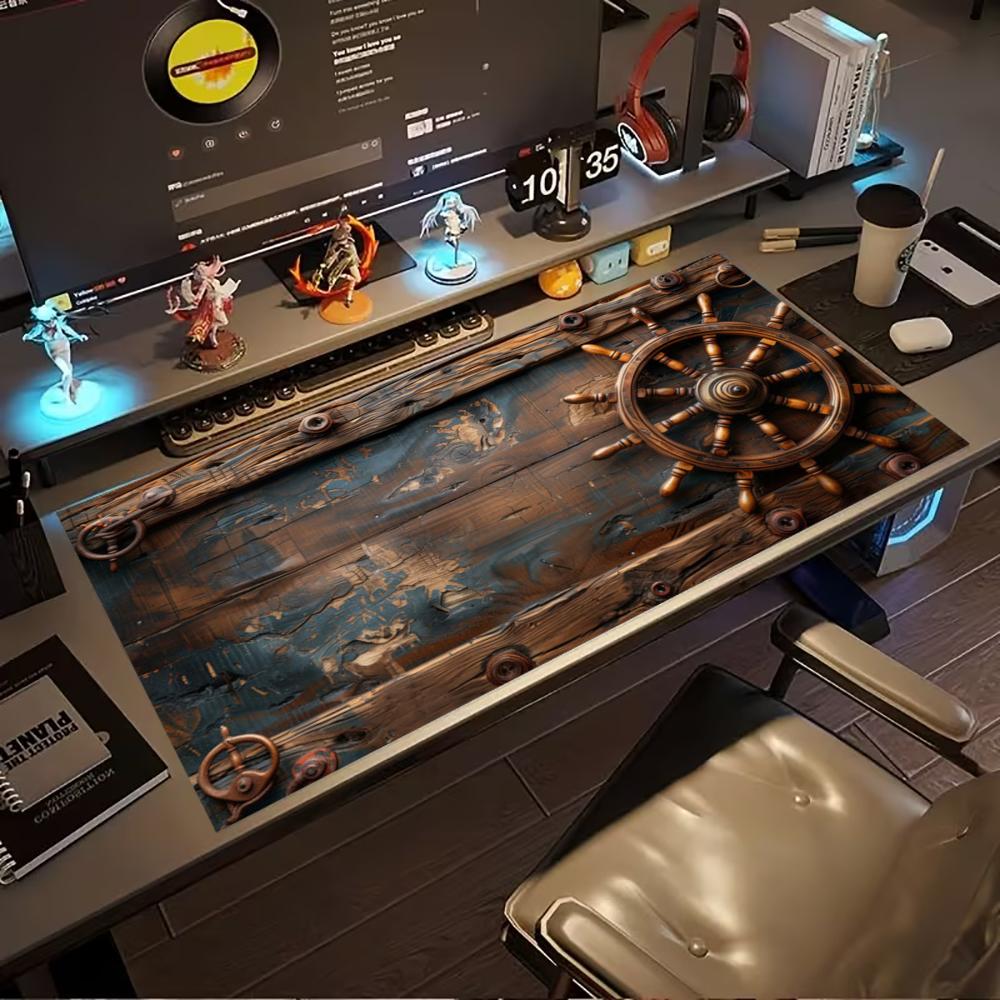 Vintage Pirate Ship Wheel Exte - Desk Setup Pc And Laptop 评论和价格