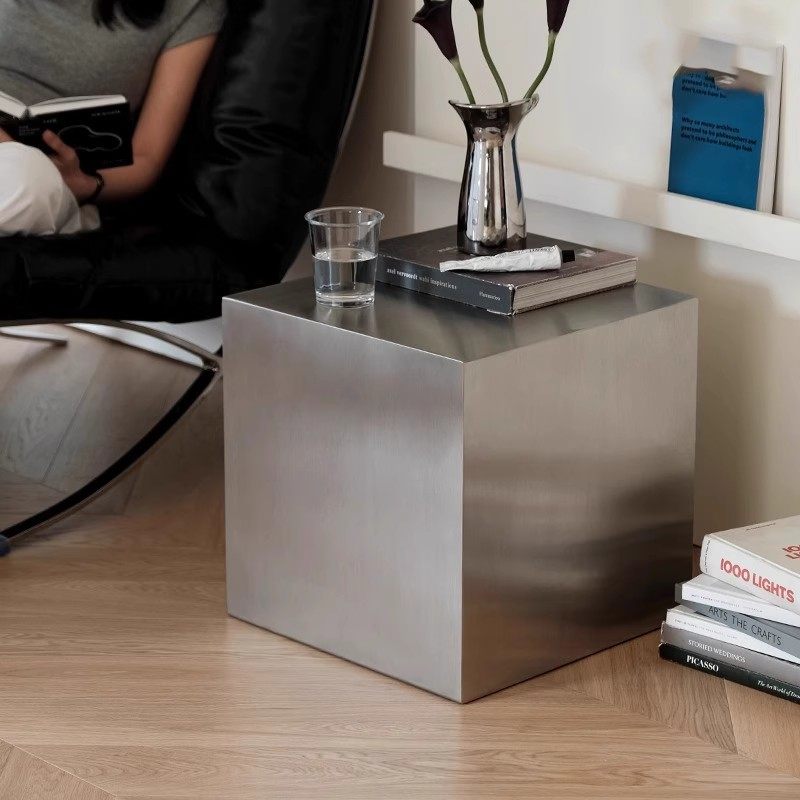 Italian Stainless Steel Side T - Desk Setup Minimalist 评论和价格